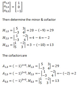 Determinant of Matrix Example 3b